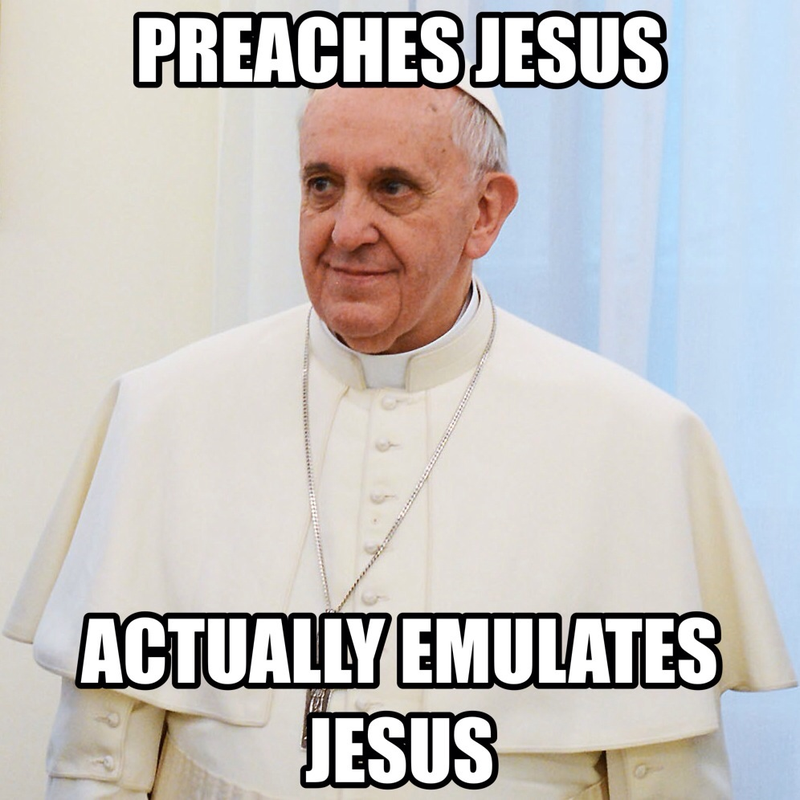 Illustration for article titled The Dopest Pope Francis Memes On The Internet